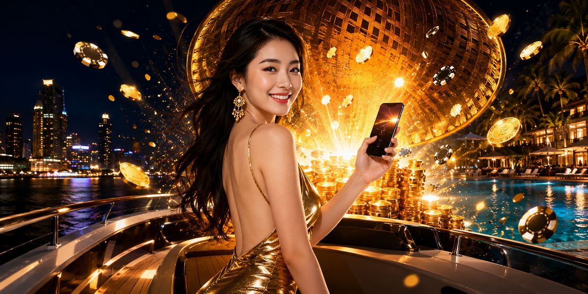 Cô gái đội nón lá tại Mũi Né sử dụng điện thoại xem kèo và tham gia casino di động
